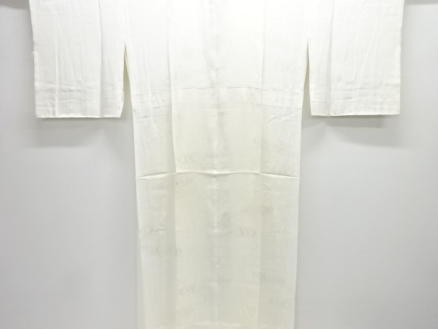 JAPANESE KIMONO / UNUSED HITOE JUBAN / SILK / WOVEN STREAM